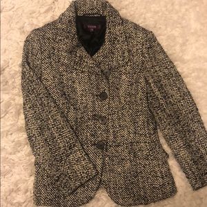 ESCADA Black & White Tweed Jacket